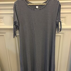 Old Navy Striped Swing Dress